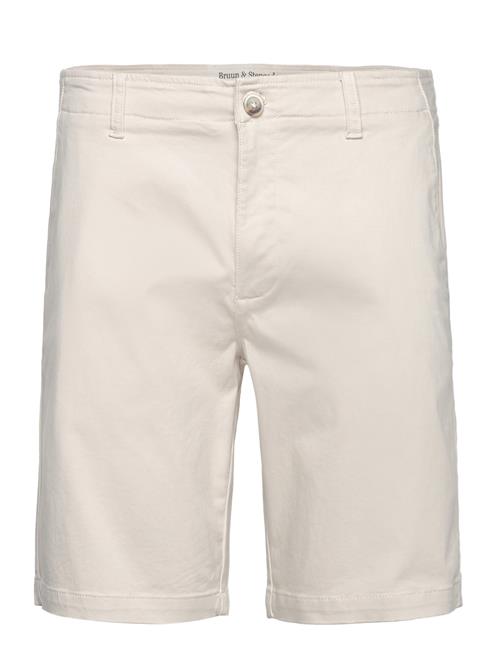 Bruun & Stengade Bs Gerhard Regular Fit Shorts Bruun & Stengade Cream