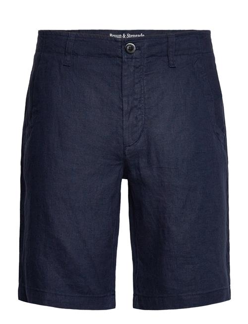 Bruun & Stengade Bs Abel Regular Fit Shorts Bruun & Stengade Navy