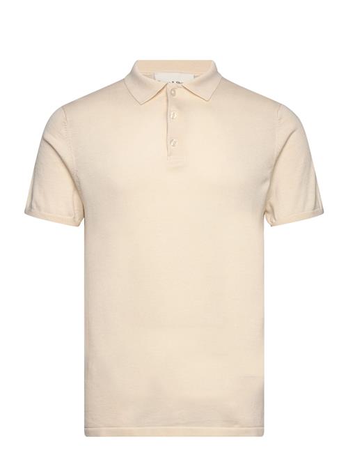 Bruun & Stengade Bs Ernst Regular Fit Polo Shirt Bruun & Stengade Cream