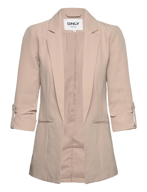 Se ONLY Onlkayle-Orleen 3/4 Blazer Tlr ONLY Beige ved Booztlet