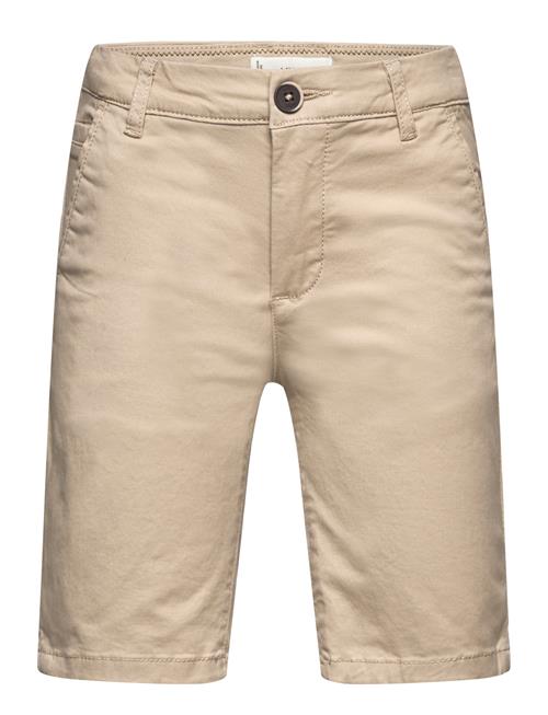 Mango Slim-Fit Chino Cotton Bermuda Shorts Mango Beige