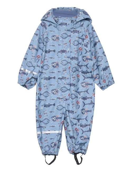 Se CeLaVi Rainwear Suit - Aop CeLaVi Blue ved Booztlet