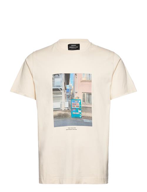 Mads Nørgaard Cotton Jersey Frode Tokyo Diary Tee Mads Nørgaard Cream