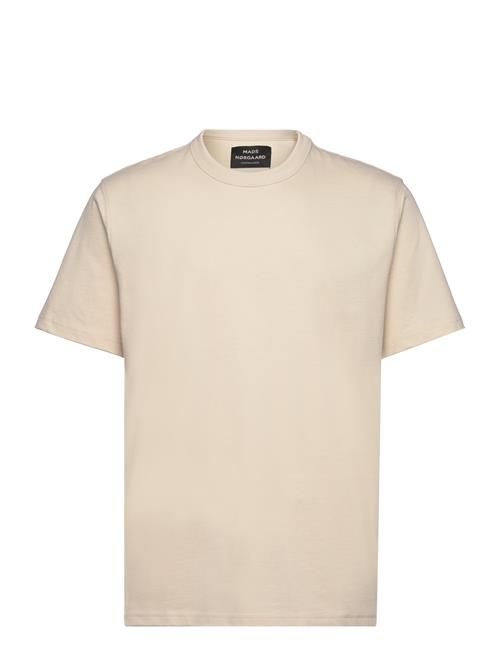 Mads Nørgaard Combed Jersey Thorbjørn B Tee Mads Nørgaard Beige