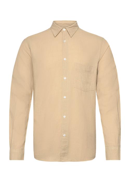 Cotton Linen Sune Shirt Mads Nørgaard Cream