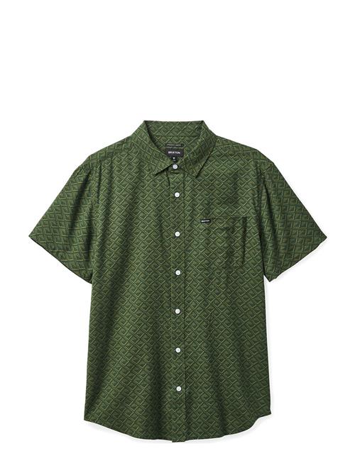 Brixton Charter Print S/S Wvn Brixton Khaki