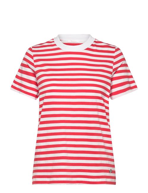 Dabra Stripe T-Shirt Tamaris Apparel Red