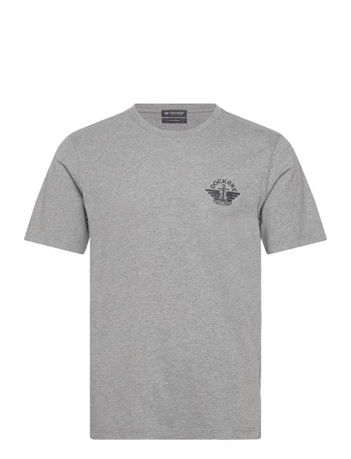 Se Dockers Graphic Tee Graphic Dockers Grey ved Booztlet