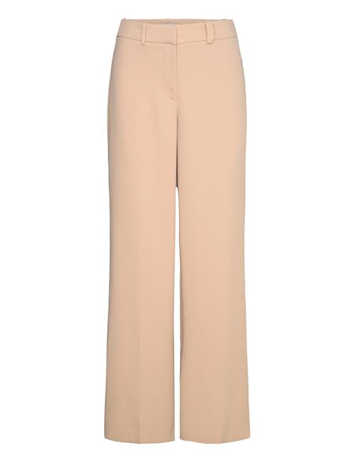 Se Marville Road Ingrid Heavy Crêpe Trousers Marville Road Beige ved Booztlet