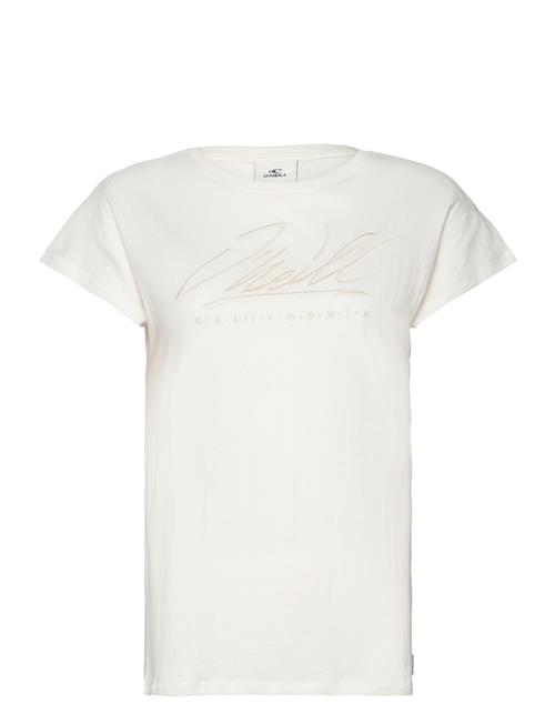 Se O'neill Essentials O'neill Signature T-Shirt O'neill White ved Booztlet