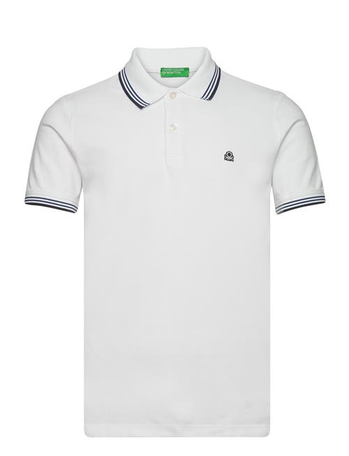 United Colors of Benetton H/S Polo Shirt United Colors Of Benetton White