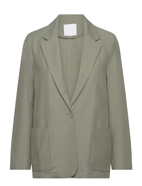 Se Mango Pockets Suit Blazer Mango Green ved Booztlet