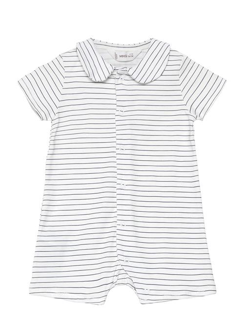 Mango Striped Bodysuit Pyjamas Mango Blue