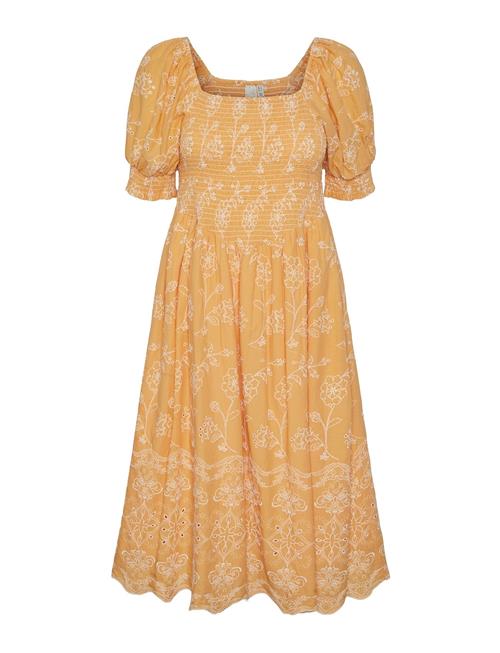 YAS Yasofelia 2/4 Midi Dress S. YAS Orange