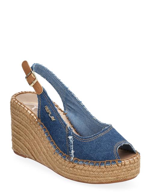 Jess Sling Espadrill Replay Blue