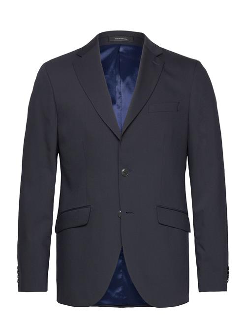 Se Lindbergh Black Technical Stretch Blazer - Combi Su Lindbergh Black Navy ved Booztlet