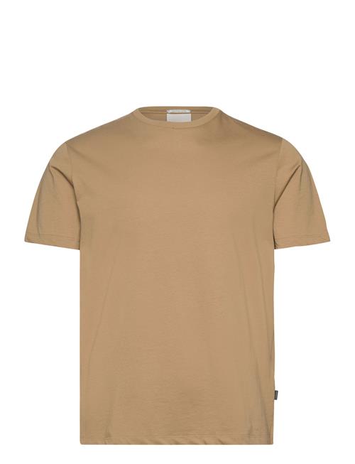 Mercerized Cotton Tee S/Smercerized Cotton Tee S/S Lindbergh Black Beige