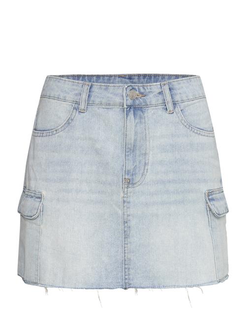 Bubbleroom Orla Cargo Denim Skirt Bubbleroom Blue