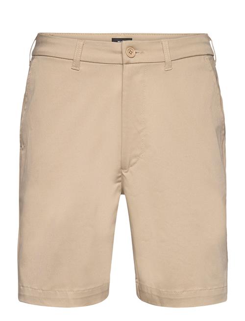 Se Cotton Twill Stretch Elias Shorts Mads Nørgaard Beige ved Booztlet