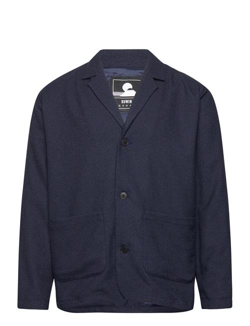 Se Edwin Edison Blazer - Dark Navy Edwin Navy ved Booztlet