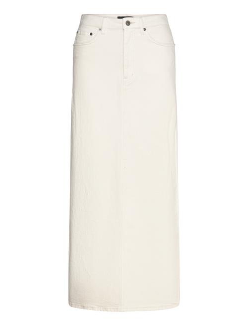 Bardot Evianna Denim Maxi Skirt Bardot Cream