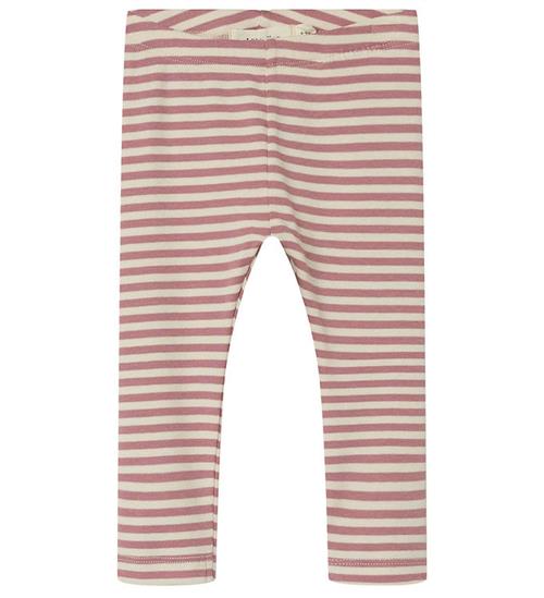 Se Lil Atelier Lil' Atelier Leggings - NbfGaya - Nostalgia Rose/Turtledove ved KidsWorld