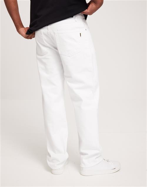 Woodbird WBLeroy White Jeans Loose fit jeans Hvid