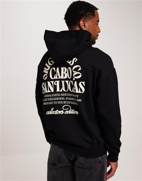 Jack & Jones Jormykonos Type Sweat Hood Hoodies Black