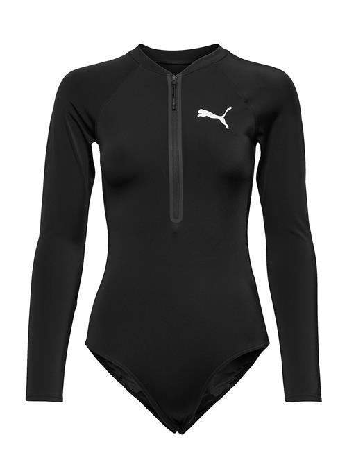 Puma Swim Puma Swim Women Long Sleeve Surf Suit 1P Puma Swim Black