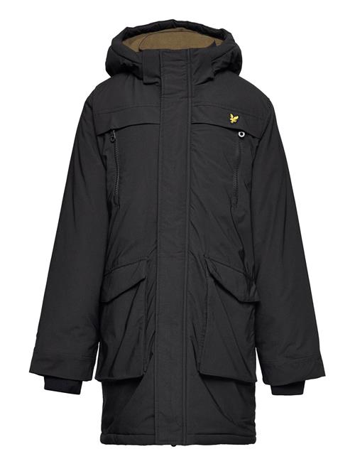 Lyle & Scott Junior Parka Coat Lyle & Scott Junior Black