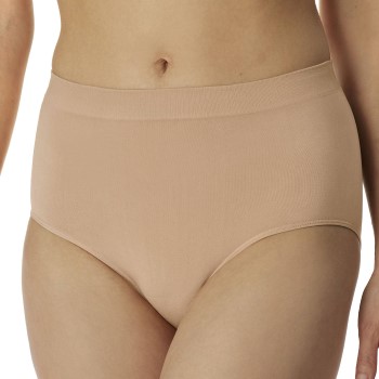 Schiesser Trusser Retro Slip Beige polyamid Medium Dame