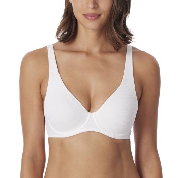 Schiesser Bh Spacer Wired Bra Hvid polyamid D 85 Dame