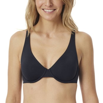 Schiesser Bh Underwired Bra Sort B 80 Dame