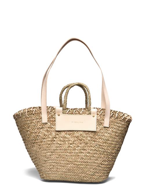 Malina Willow Straw Bag Malina Beige