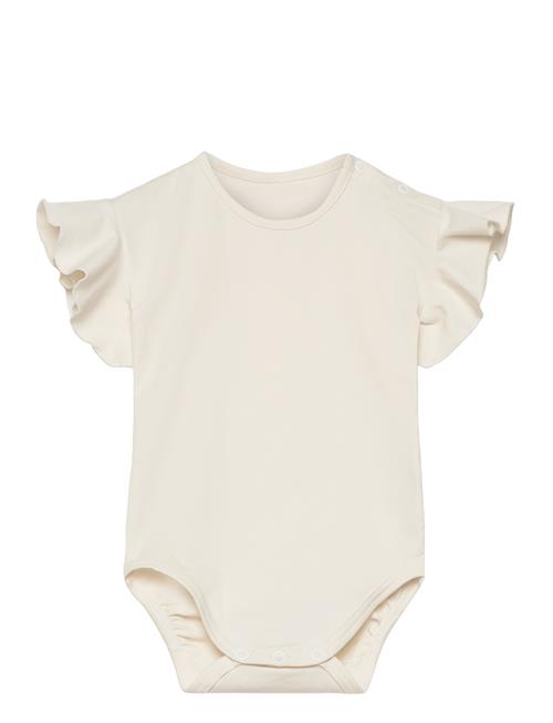 Baby Smoc Bodysuit Gugguu Cream