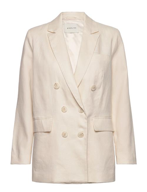 Celina Over D Linen Blazer Malina Cream