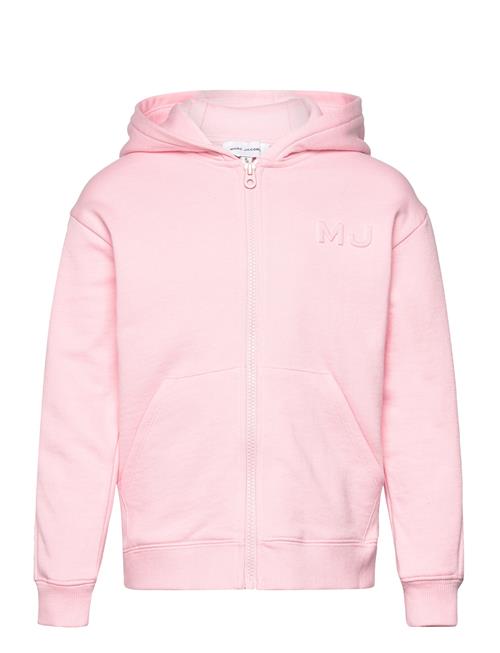 Se Little Marc Jacobs Hooded Cardigan Little Marc Jacobs Pink ved Booztlet