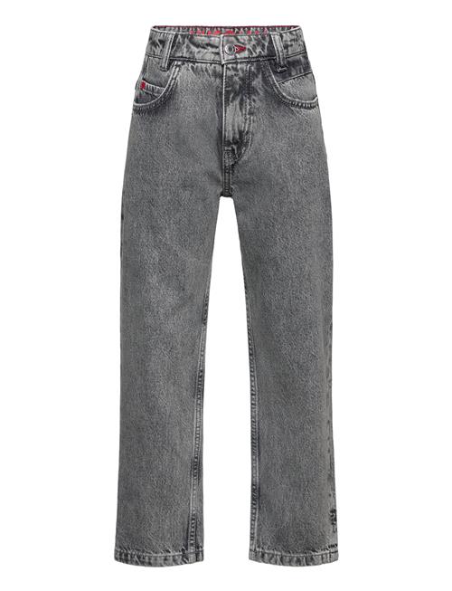 Hugo Kids Denim Trousers Hugo Kids Grey