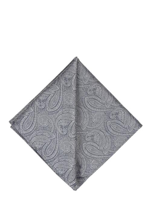 Portia 1924 Paisley Silk Pocket Square Portia 1924 Grey