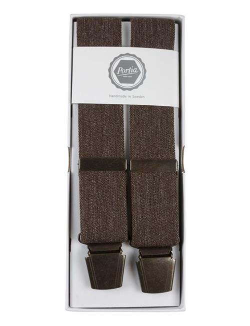 Se Portia 1924 Melange Suspenders Portia 1924 Brown ved Booztlet