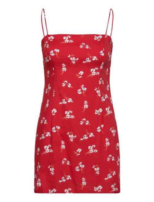 Joie Mini Dress Bardot Red