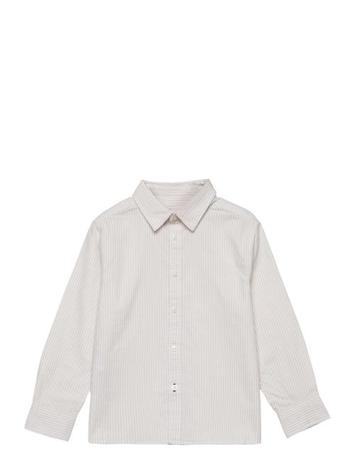 Mango Regular-Fit Striped Shirt Mango White