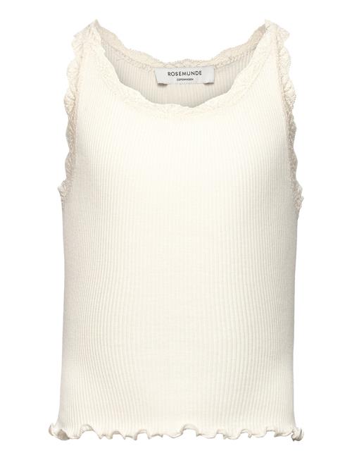 Rosemunde Kids Rkbeatha Sl Top W/ Lace Rosemunde Kids Cream