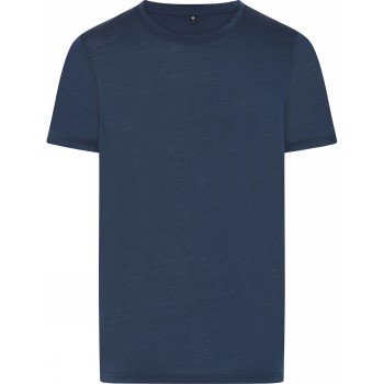 Se JBS of Denmark Wool T-shirt Marineblå uld Small Herre ved Timarco