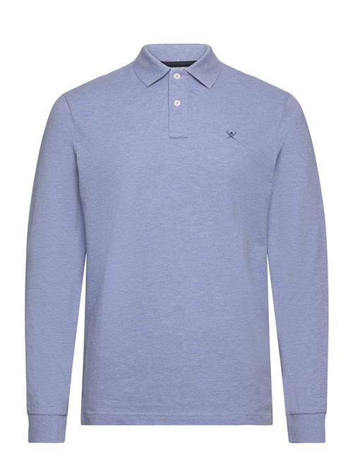 Hackett London Classic Fit Logo Ls Hackett London Blue