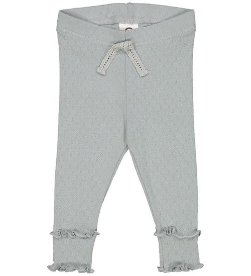 Se MÃ¼sli Leggings - Pointelle - Jasmin Blue ved KidsWorld