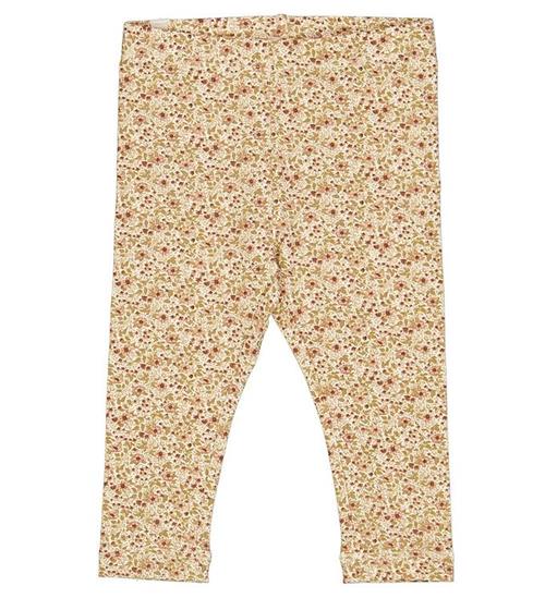 Wheat Leggings - Eggshell Flowers