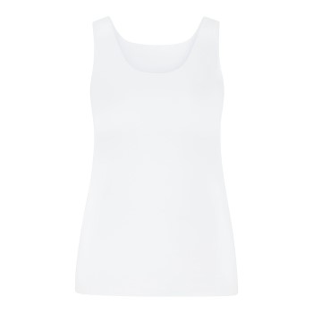 Se NATURANA Naturana Clean Cut Tank Top Hvid 42 Dame ved Timarco