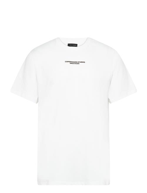 Se Clean Cut Copenhagen Ørestaden Brygge Cotton Tee Clean Cut Copenhagen White ved Booztlet