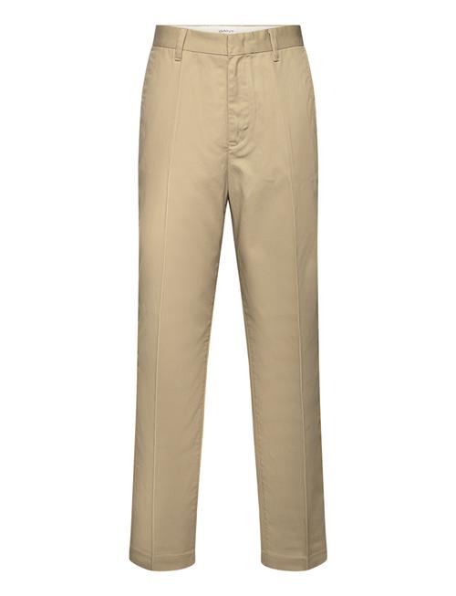 Se Loose Work Chinos GANT Beige ved Booztlet